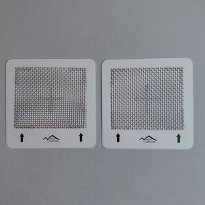 2 New Ceramic Ozone Plates 4-1/2 X 4-1/2 For Alpine EcoQuest Living Air Vollara